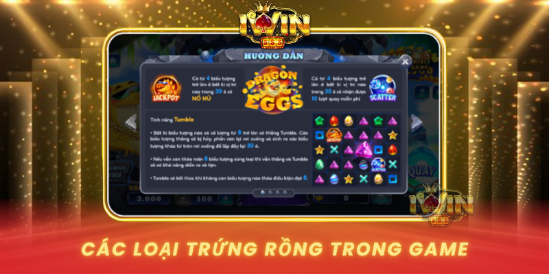 Cac Loai Trung Rong Trong Game