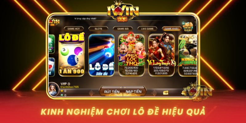 Kinh Nghiem Choi Lo De Hieu Qua