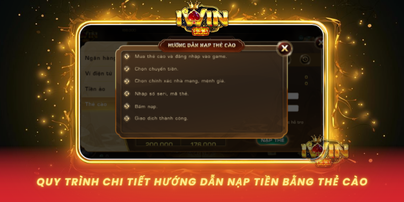 Quy Trinh Chi Tiet Huong Dan Nap Tien Bang The Cao