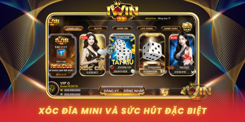 Xoc Dia Mini Va Suc Hut Dac Biet