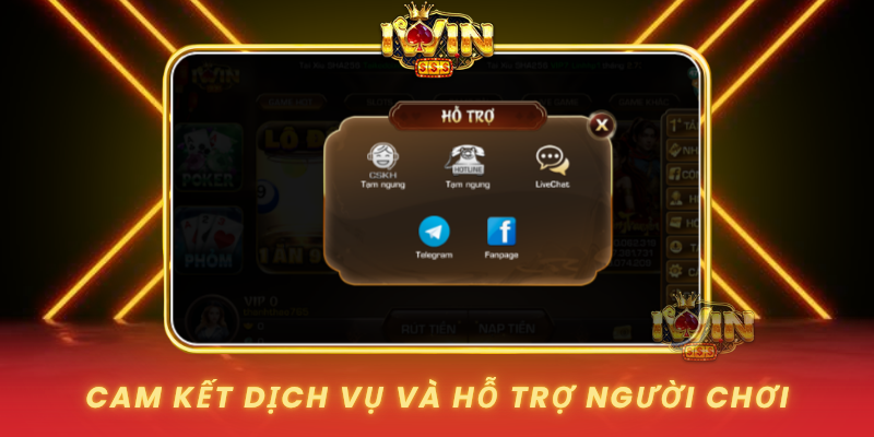 Cam Ket Dich Vu Va Ho Tro Nguoi Choi