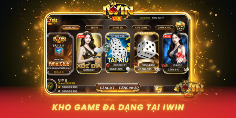 Kho Game Da Dang Tai Iwin